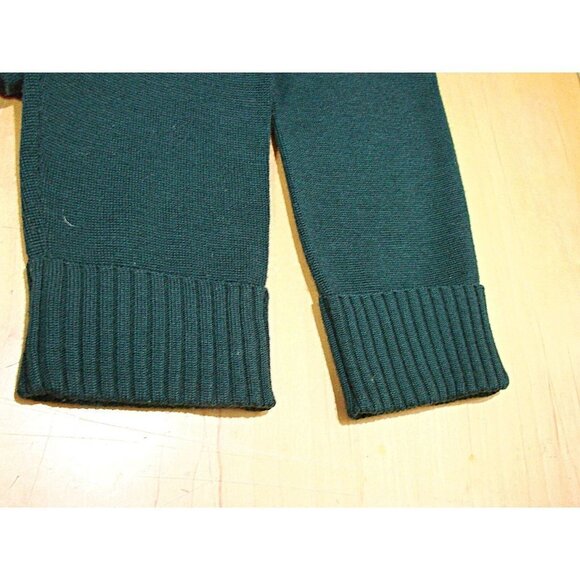 Talbots Womens Black Wool Long Sleeve Full Zip Cardigan Sweater Sz Large Petite - Picture 11 of 12